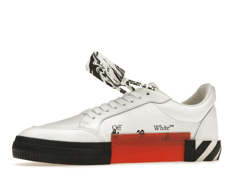 OFF-WHITE Vulc Low Leather White White Black