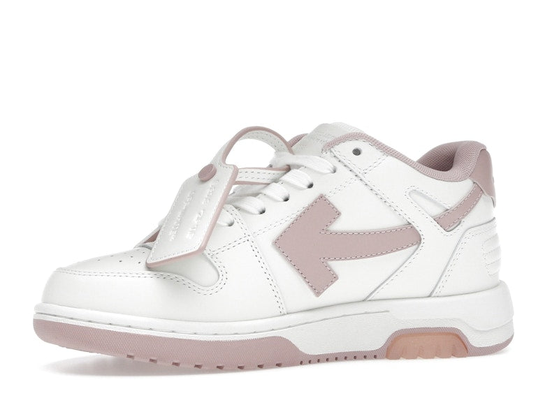 OFF-WHITE Out Of Office OOO Low Tops White Pink (Women's)
