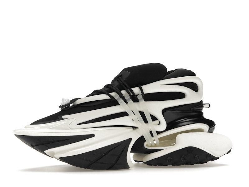 Balmain Unicorn Low-Top Black White
