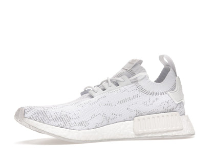 adidas NMD R1 Primeknit Cloud White Glitch Camo
