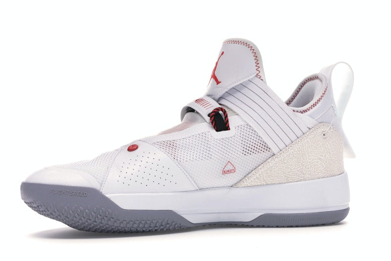 Jordan XXXIII SE White Gym Red Black