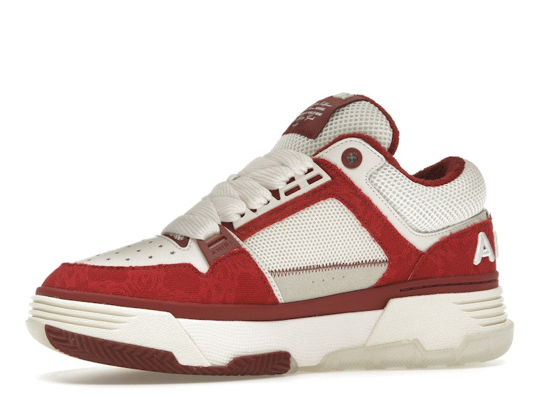 AMIRI MA-1 Deep Red Quad Monogram Print