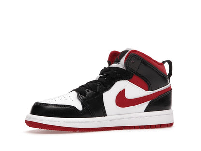 Jordan 1 Mid Gym Red Black White (PS)