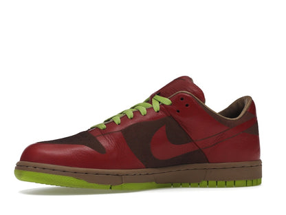 Nike Dunk Low 1-Piece Laser Varsity Red Chartreuse