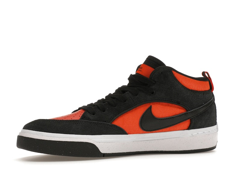 Nike SB React Leo Black Electro Orange