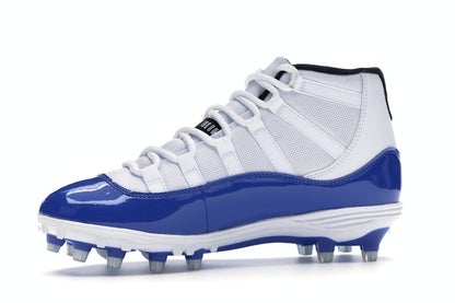 Jordan 11 Retro Cleat White Royal