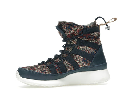 Nike Roshe Run Hi Sneakerboot QS Liberty of London Armory Navy (Women's)
