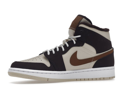 Jordan 1 Mid SE Brown Basalt Oatmeal (Women's)