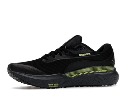 Brooks Adrenaline GTS 24 Weatherized Black Ebony New Yellow