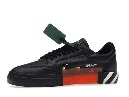 OFF-WHITE Vulc Low Leather Black White SS22