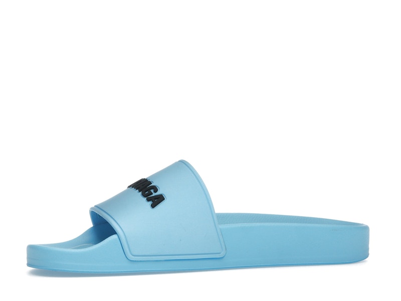 Balenciaga Pool Slide Blue Sky (Womens)