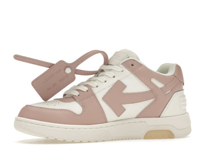 OFF-WHITE Out Of Office "OOO" Low Tops White Pink (Women's)