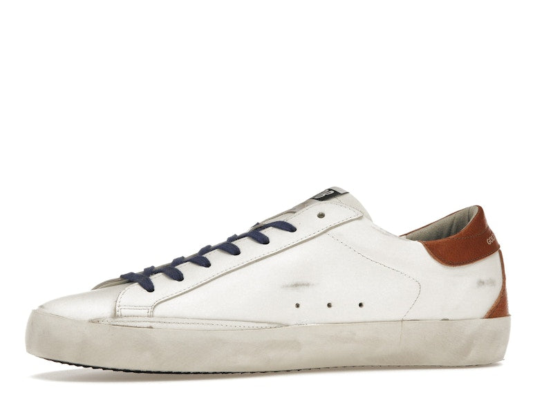 Golden Goose Super-Star White Ice Brown Blue