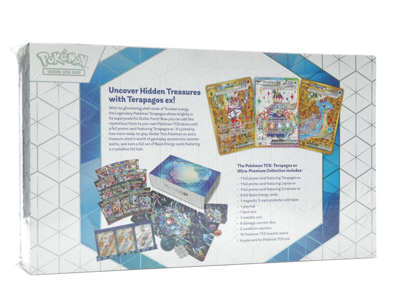 Pokémon TCG Terapagos ex Ultra Premium Collection