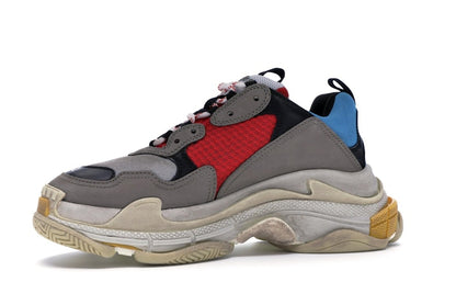 Balenciaga Triple S Grey Red Blue (2018 Reissue)