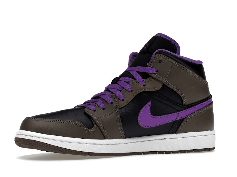 Jordan 1 Mid Purple Mocha