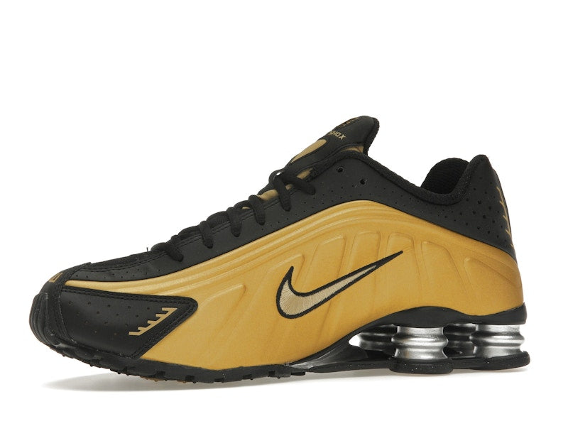 Nike Shox R4 Black Metallic Gold (Women's)