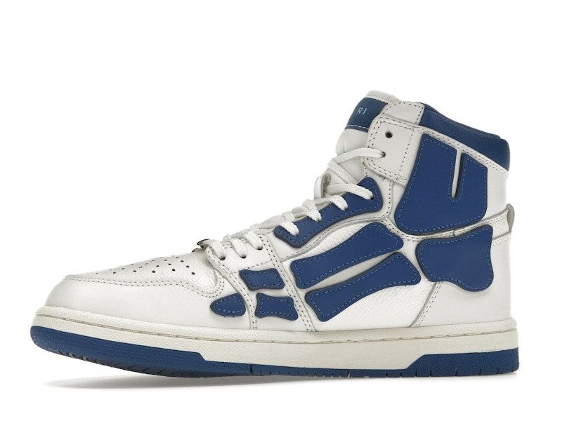 AMIRI Skel Panelled High Top White Blue
