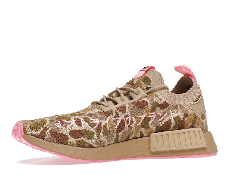 adidas NMD R1 Primeknit Duck Camo Pink