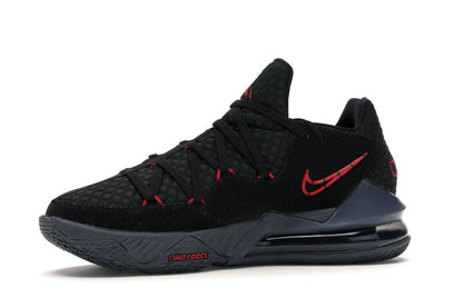 Nike LeBron 17 Low Black Red Dark Grey