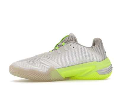 adidas Barricade 13 Clay Cloud White Iron Metallic Lucid Lemon (Women's)