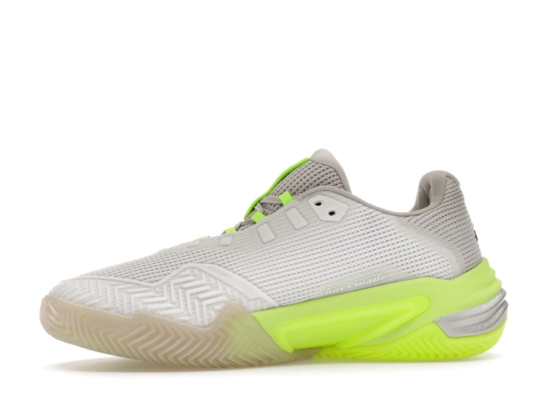 adidas Barricade 13 Clay Cloud White Iron Metallic Lucid Lemon (Women's)