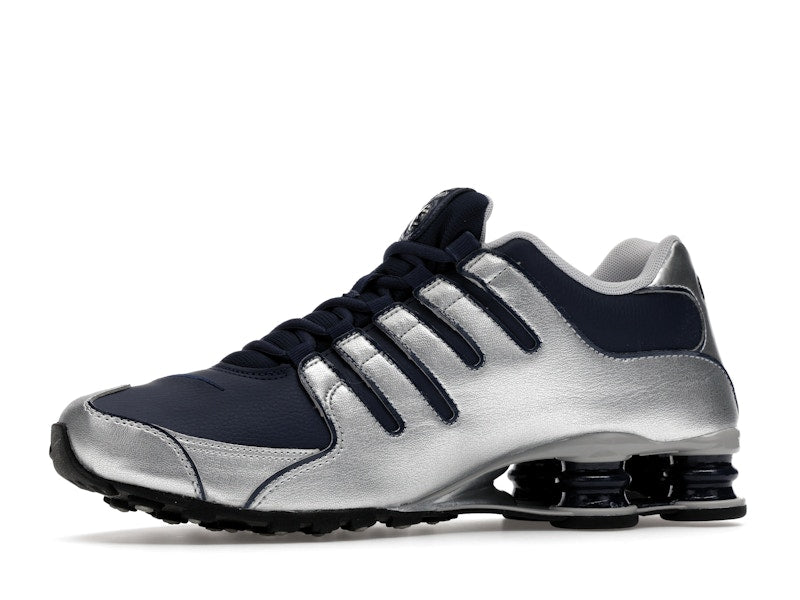 Nike Shox NZ Midnight Navy Metallic Silver