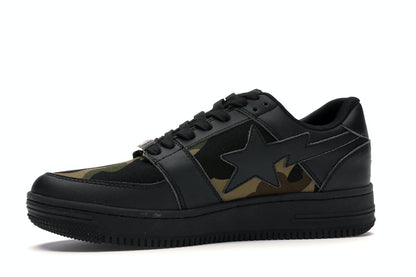 Bape 1st Camo Bape Sta Low Black