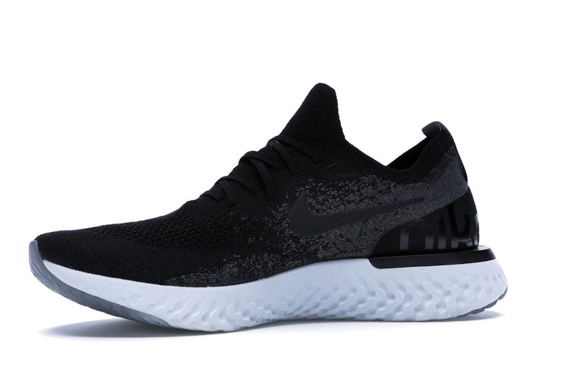 Nike Epic React Flyknit Black Dark Grey