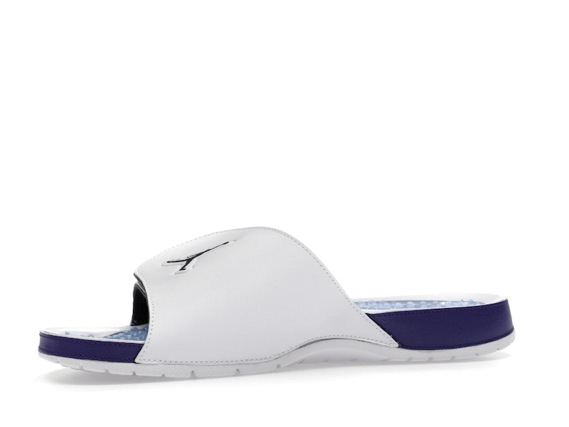 Jordan Hydro 5 Retro Slide White New Emerald Grape Ice Black