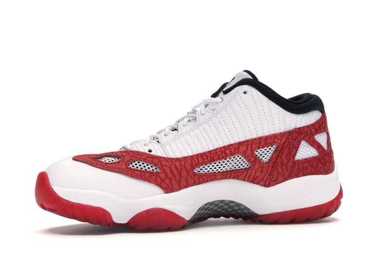 Jordan 11 Retro Low IE White Gym Red