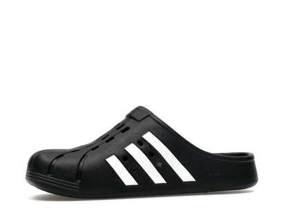 adidas Adilette Clogs Core Black Cloud White
