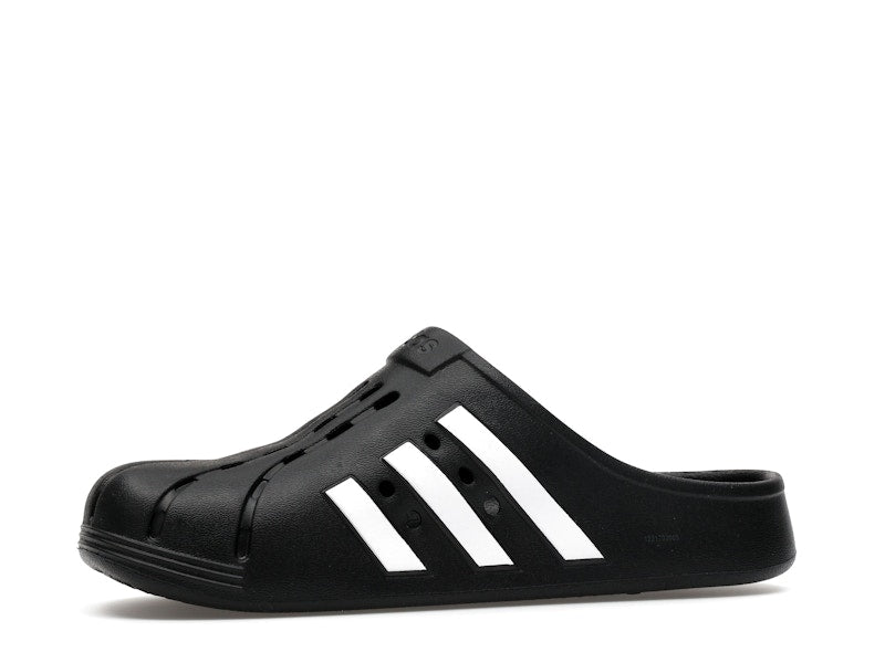 adidas Adilette Clogs Core Black Cloud White