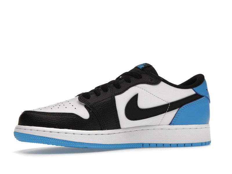 Jordan 1 Retro Low OG Black Dark Powder Blue (GS)