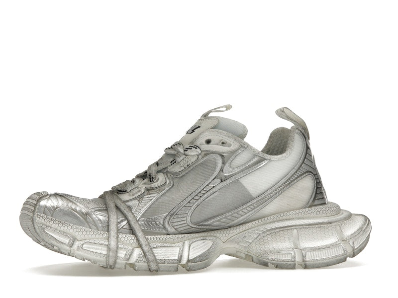 Balenciaga 3XL White Silver Summer Mesh