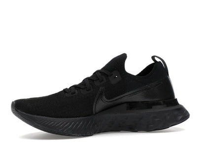 Nike React Infinity Run Flyknit Triple Black