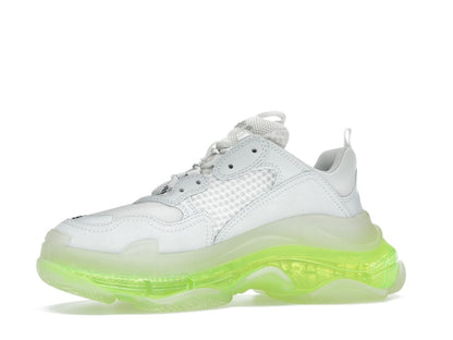 Balenciaga Triple S Clear Sole White Fluo Yellow (Women's)