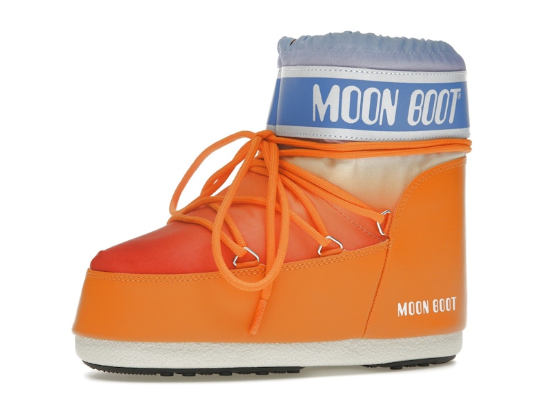 Moon Boot Icon Low Boot Sunrise Orange