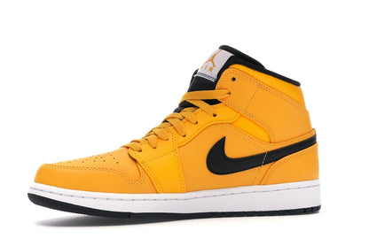 Jordan 1 Mid University Gold Black