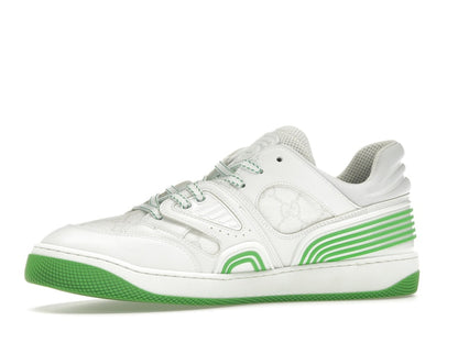 Gucci Basket Low White Demetra Green