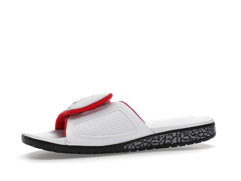 Jordan Hydro III Retro White University Red Cement