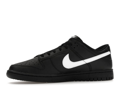 Nike Dunk Low Black White Swoosh