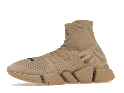 Balenciaga Speed 2.0 Lace Up Beige