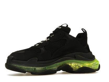 Balenciaga Triple S Black Yellow Fluo