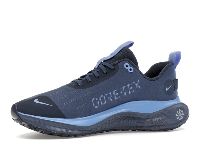 Nike React Infinity Run 4 Gore-Tex Thunder Blue Diffused Blue Royal Pulse Metallic Red Bronze (Women's)