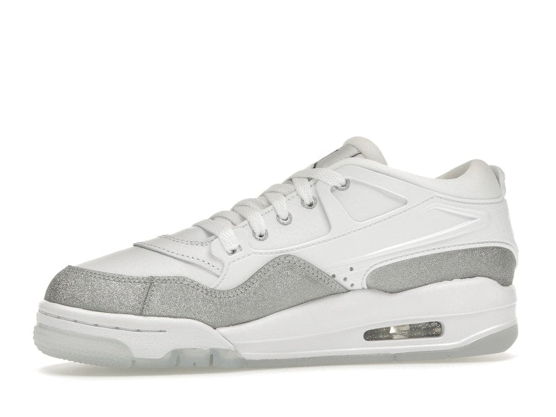 Jordan 4 RM White Metallic Silver (Women's)