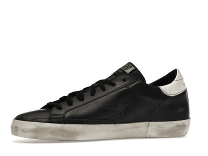 Golden Goose Super-Star Black White Leather