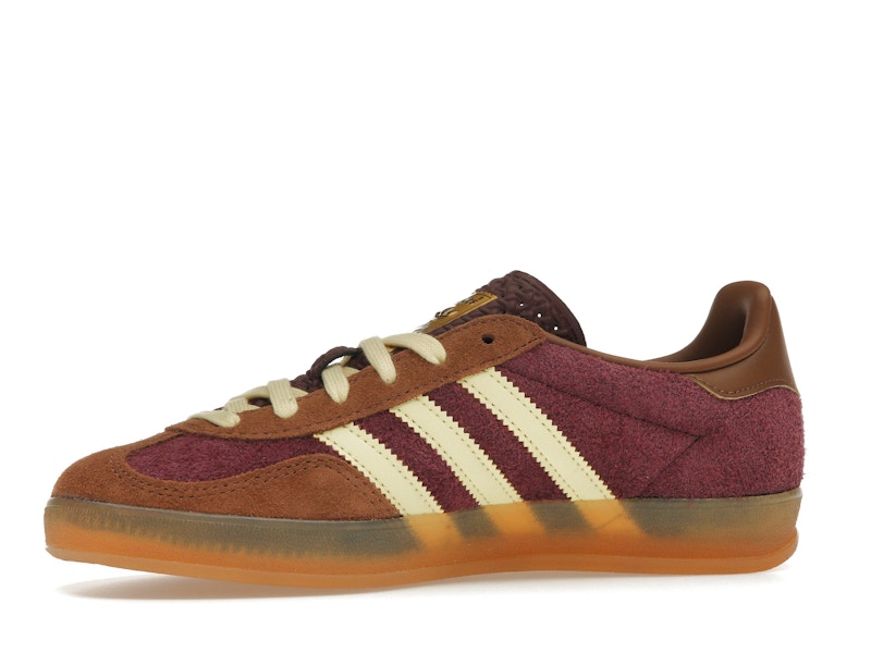 adidas Gazelle Indoor Maroon Almost Yellow