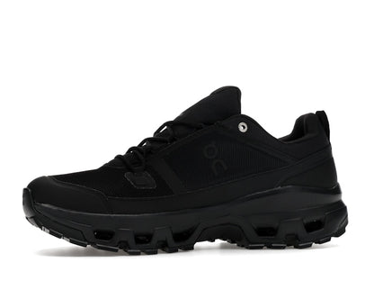 On Running Cloudrock Low Waterproof All Black