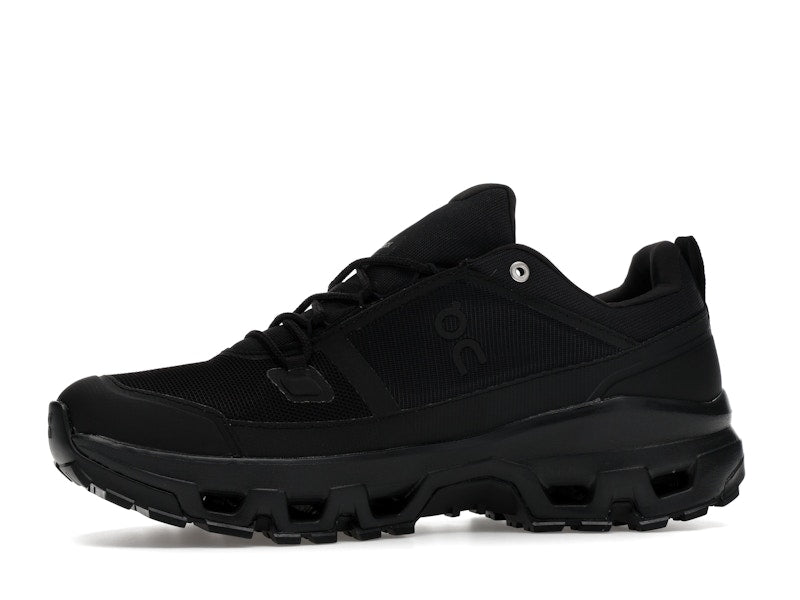 On Running Cloudrock Low Waterproof All Black